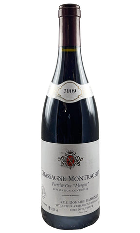 Bottle of Domaine Ramonet, Chassagne-Montrachet 1er Cru Rouge Morgeot, 2009 - White Wine - Flatiron Wines & Spirits - New York