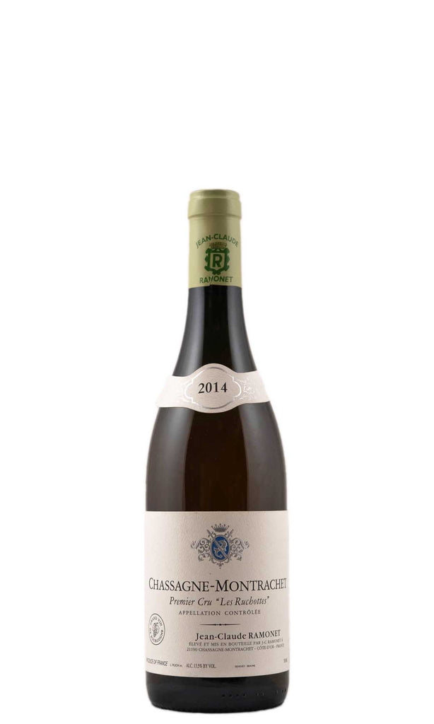 Bottle of Domaine Ramonet, Chassagne-Montrachet 1er Cru les Ruchottes, 2014 - White Wine - Flatiron Wines & Spirits - New York