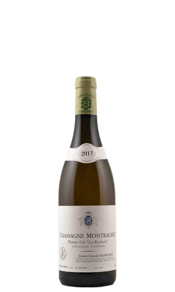 Bottle of Domaine Ramonet, Chassagne-Montrachet 1er Cru les Ruchottes, 2017 - White Wine - Flatiron Wines & Spirits - New York
