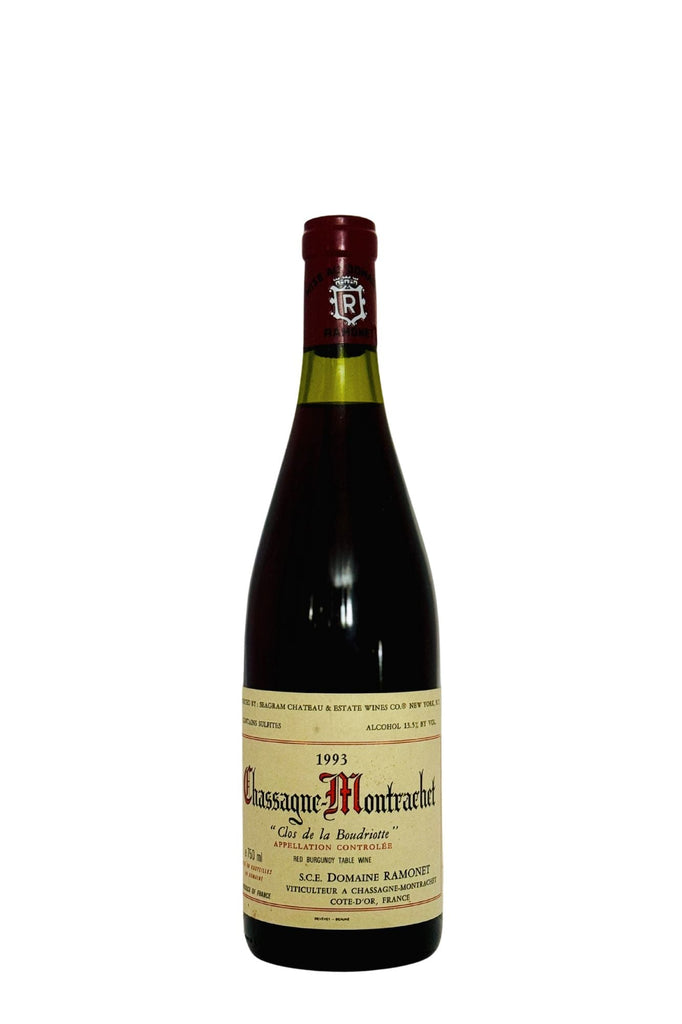 Bottle of Domaine Ramonet, Chassagne-Montrachet Clos de La Boudriotte (Rouge), 1993 - Red Wine - Flatiron Wines & Spirits - New York