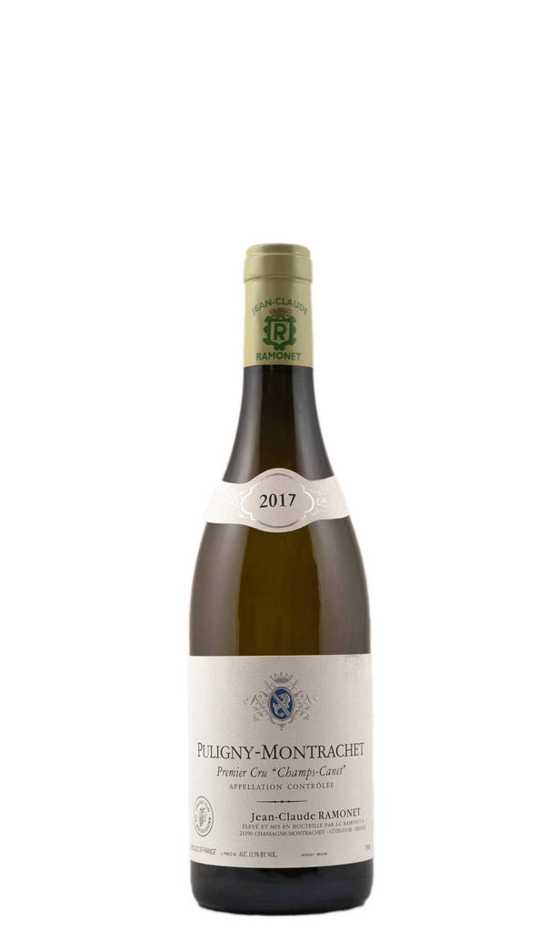 Bottle of Domaine Ramonet, Puligny-Montrachet 1er Cru Champs-Canet, 2017 - White Wine - Flatiron Wines & Spirits - New York