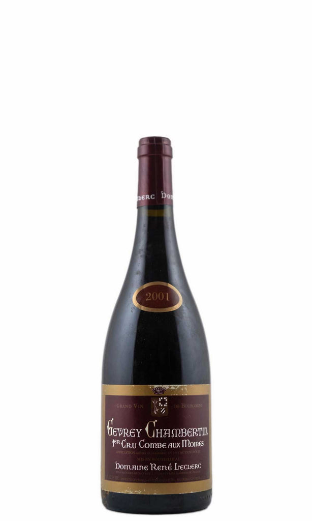 Bottle of Domaine Rene Leclerc, Gevrey Chambertin 1er Cru 'Combe Aux Moines', 2001 - Red Wine - Flatiron Wines & Spirits - New York