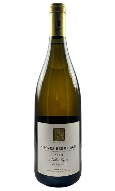 Bottle of Domaine Rousset, Crozes-Hermitage Marsanne Vieilles Vignes Blanc, 2019 - White Wine - Flatiron Wines & Spirits - New York