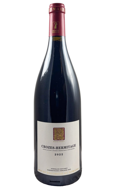 Bottle of Domaine Rousset, Crozes-Hermitage Rouge, 2022 - Red Wine - Flatiron Wines & Spirits - New York