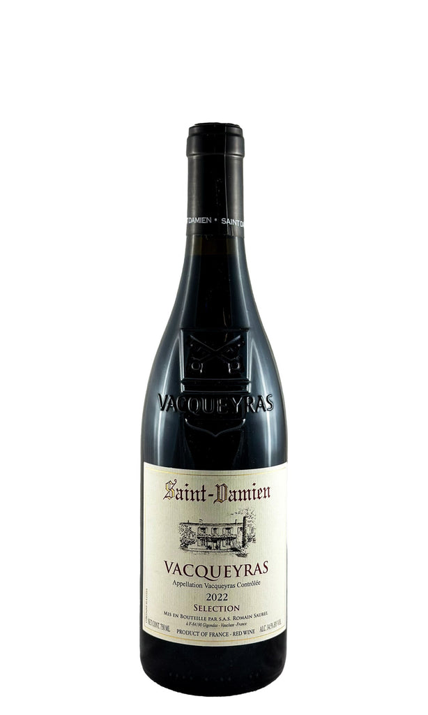 Bottle of Domaine Saint Damien, Vacqueyras, 2022 - Red Wine - Flatiron Wines & Spirits - New York