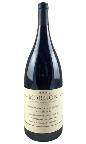 Bottle of Domaine Savoye, Morgon Cote du Py, 2005 (1.5L) - Red Wine - Flatiron Wines & Spirits - New York