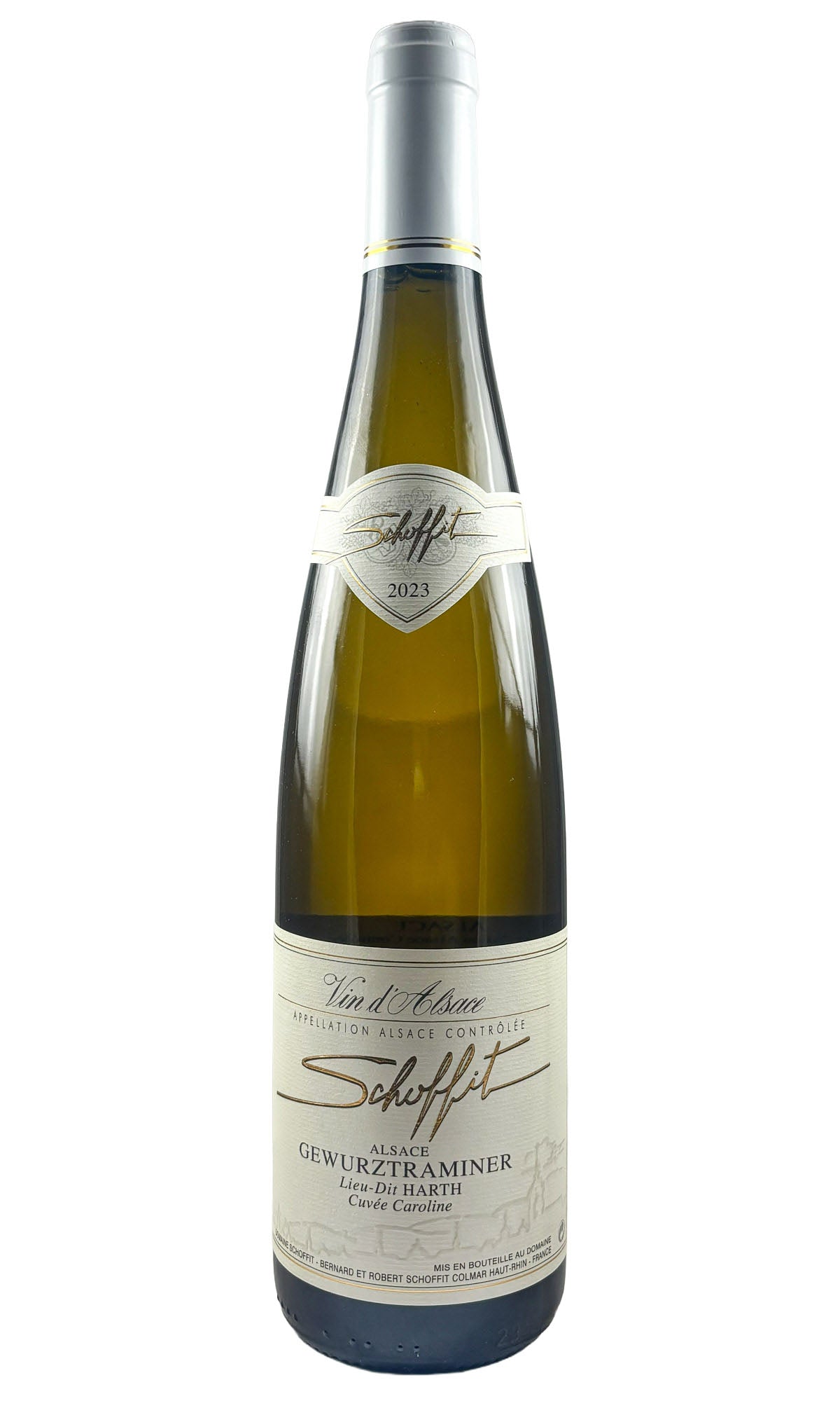 Bottle of Domaine Schoffit, Alsace Gewurztraminer Harth Cuvee Caroline, 2023 - White Wine - Flatiron Wines & Spirits - New York