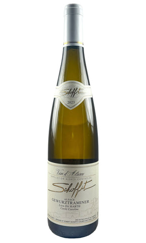 Bottle of Domaine Schoffit, Alsace Gewurztraminer Harth Cuvee Caroline, 2023 - White Wine - Flatiron Wines & Spirits - New York