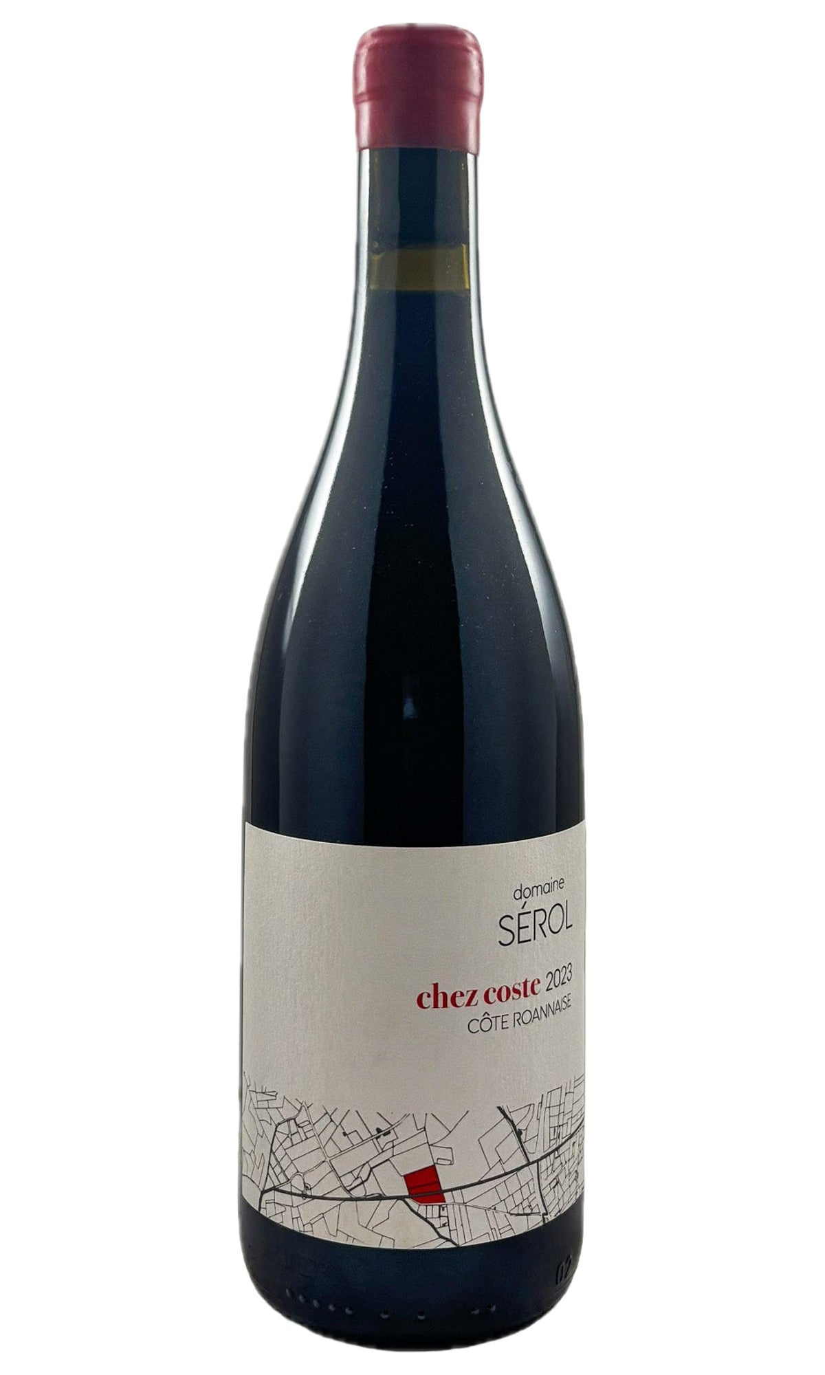 Bottle of Domaine Serol, Chez Coste Cote Roannaise Rouge, 2023 - Red Wine - Flatiron Wines & Spirits - New York