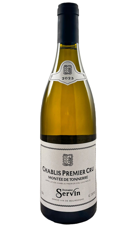 Bottle of Domaine Servin, Chablis Premier Cru "Montee de Tonnerre", 2023 - White Wine - Flatiron Wines & Spirits - New York