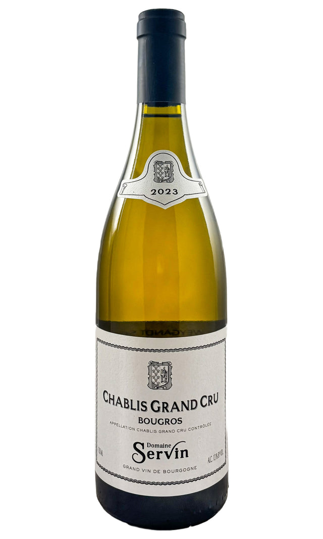 Bottle of Domaine Servin, Chablis Grand Cru Bougros, 2023 - White Wine - Flatiron Wines & Spirits - New York