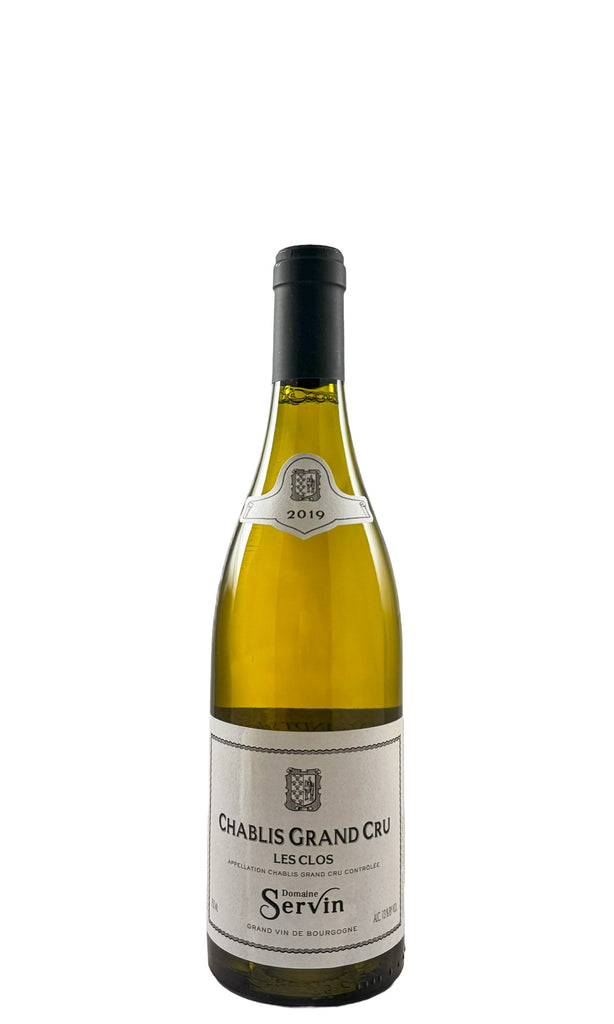 Bottle of Domaine Servin, Chablis Grand Cru Les Clos, 2019 - White Wine - Flatiron Wines & Spirits - New York