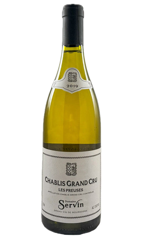 Bottle of Domaine Servin, Chablis 1er Cru Les Preuses, 2019 - White Wine - Flatiron Wines & Spirits - New York