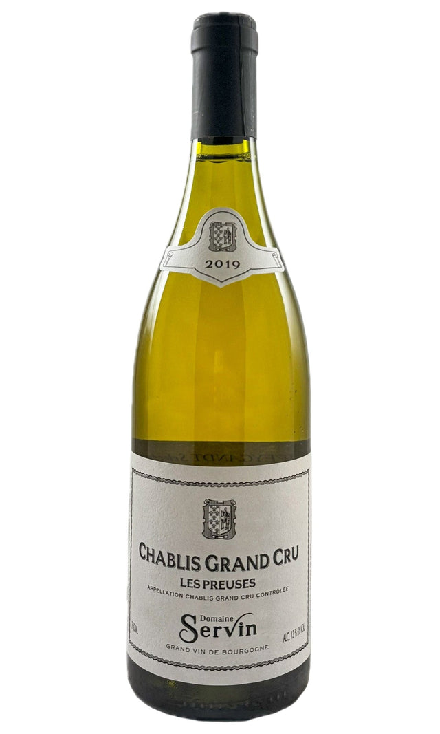 Bottle of Domaine Servin, Chablis 1er Cru Les Preuses, 2019 - White Wine - Flatiron Wines & Spirits - New York