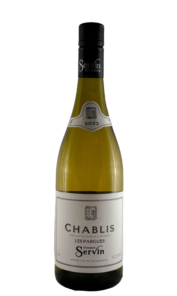 Bottle of Domaine Servin, Chablis "Les Pargues", 2022 - White Wine - Flatiron Wines & Spirits - New York