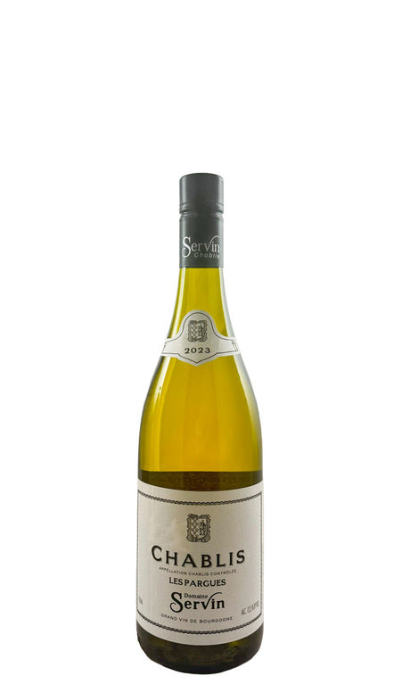 Bottle of Domaine Servin, Chablis "Les Pargues", 2023 - White Wine - Flatiron Wines & Spirits - New York