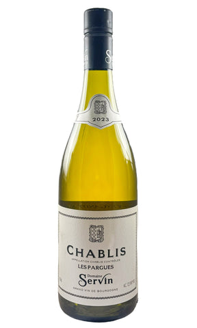 Bottle of Domaine Servin, Chablis 'Les Pargues', 2023 - White Wine - Flatiron Wines & Spirits - New York