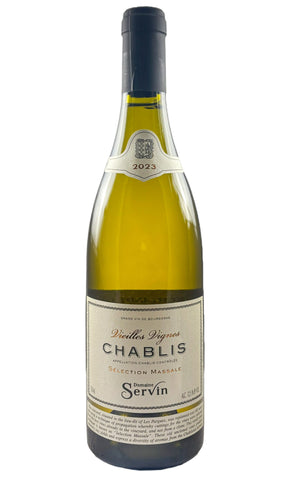 Bottle of Domaine Servin, Chablis Vieilles Vignes "Selection Massale", 2023 - White Wine - Flatiron Wines & Spirits - New York