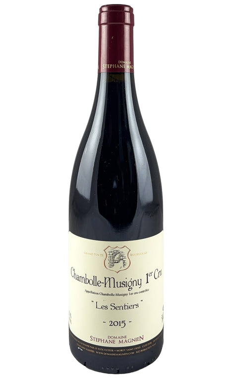 Bottle of Domaine Stephane Magnien, Chambolle-Musigny Les Sentiers, 2015 - Red Wine - Flatiron Wines & Spirits - New York