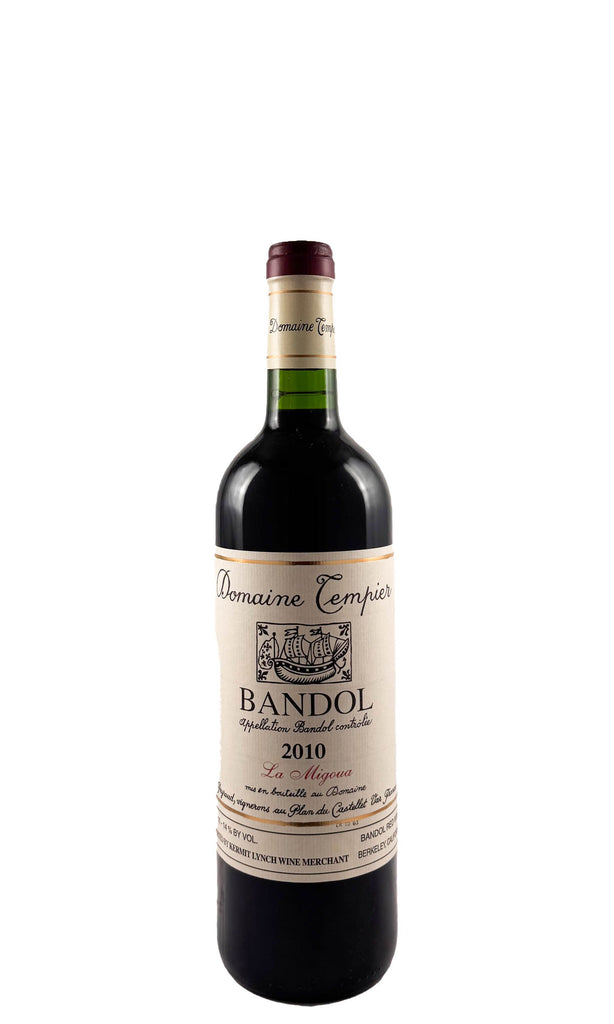 Bottle of Domaine Tempier, Bandol La Migoua, 2010 - Red Wine - Flatiron Wines & Spirits - New York