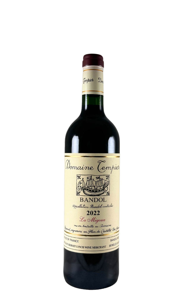 Bottle of Domaine Tempier, Bandol La Migoua, 2022 - Red Wine - Flatiron Wines & Spirits - New York