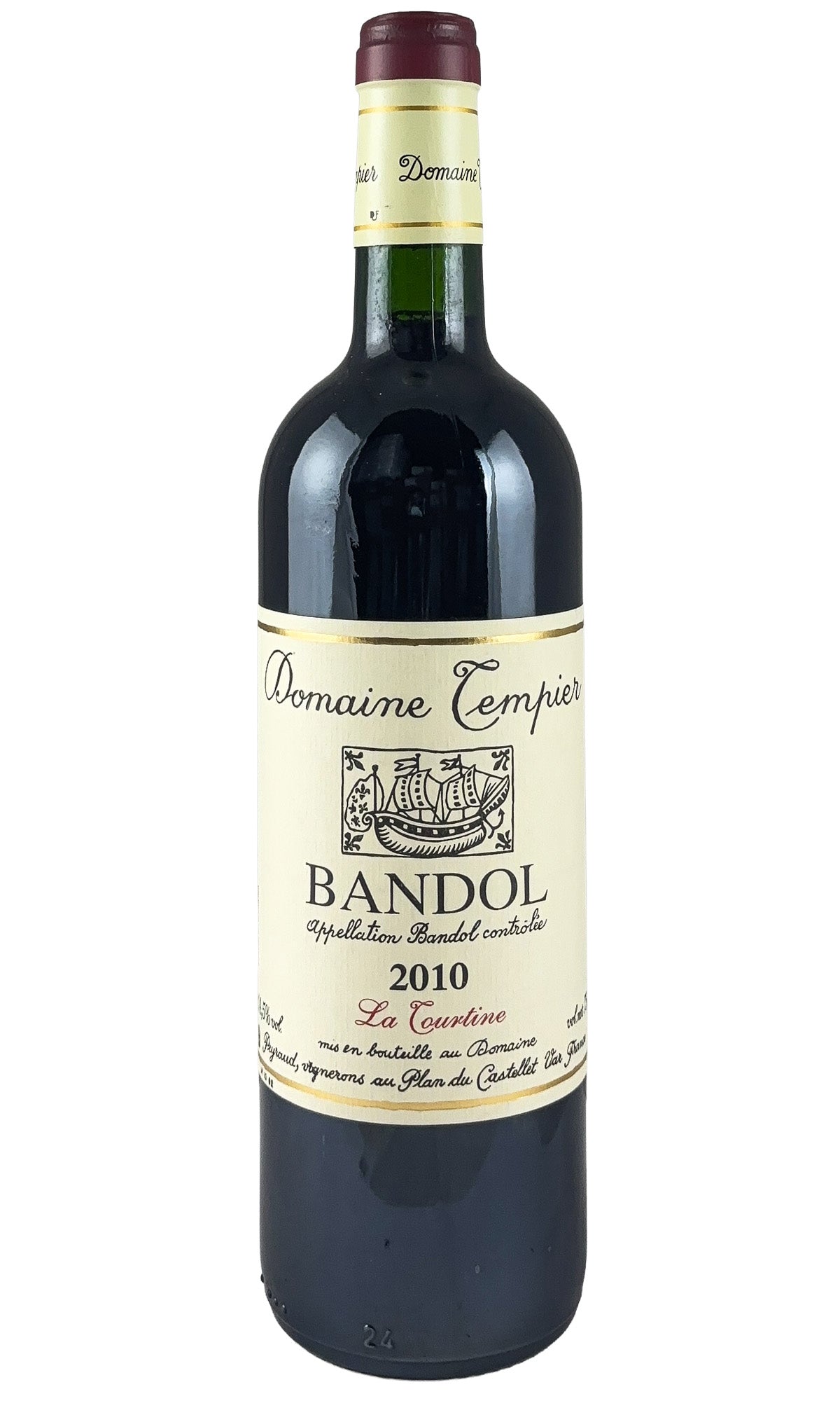 Bottle of Domaine Tempier, Bandol La Tourtine, 2010 - Red Wine - Flatiron Wines & Spirits - New York