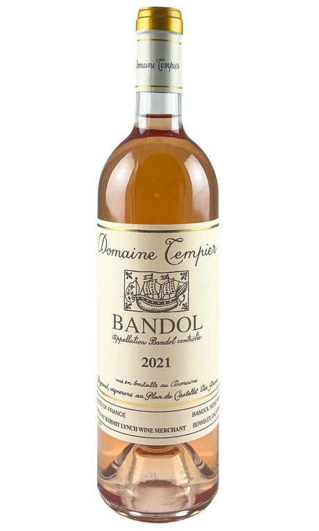 Bottle of Domaine Tempier, Bandol Rose, 2021 - Rosé Wine - Flatiron Wines & Spirits - New York