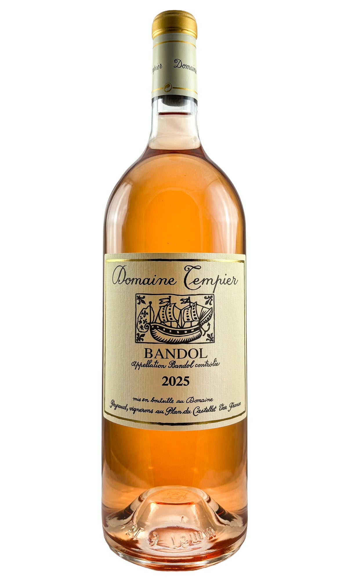 Bottle of Domaine Tempier, Bandol Rose, 2025 (1.5L) - Rosé Wine - Flatiron Wines & Spirits - New York