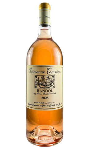 Bottle of Domaine Tempier, Bandol Rose, 2025 (1.5L) - Rosé Wine - Flatiron Wines & Spirits - New York