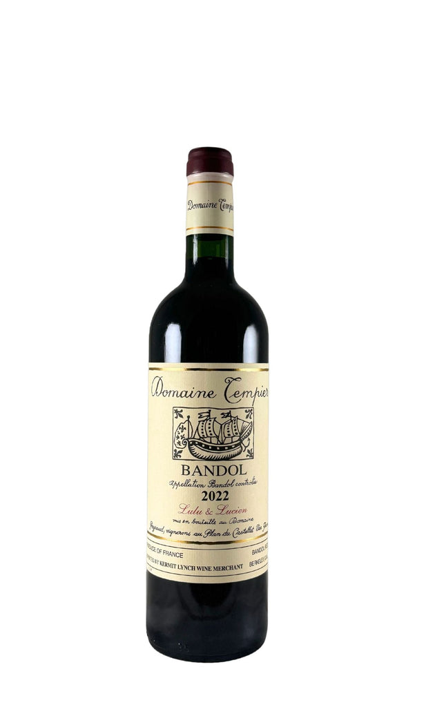 Bottle of Domaine Tempier, Bandol Rouge 'Lulu & Lucien', 2022 - Red Wine - Flatiron Wines & Spirits - New York