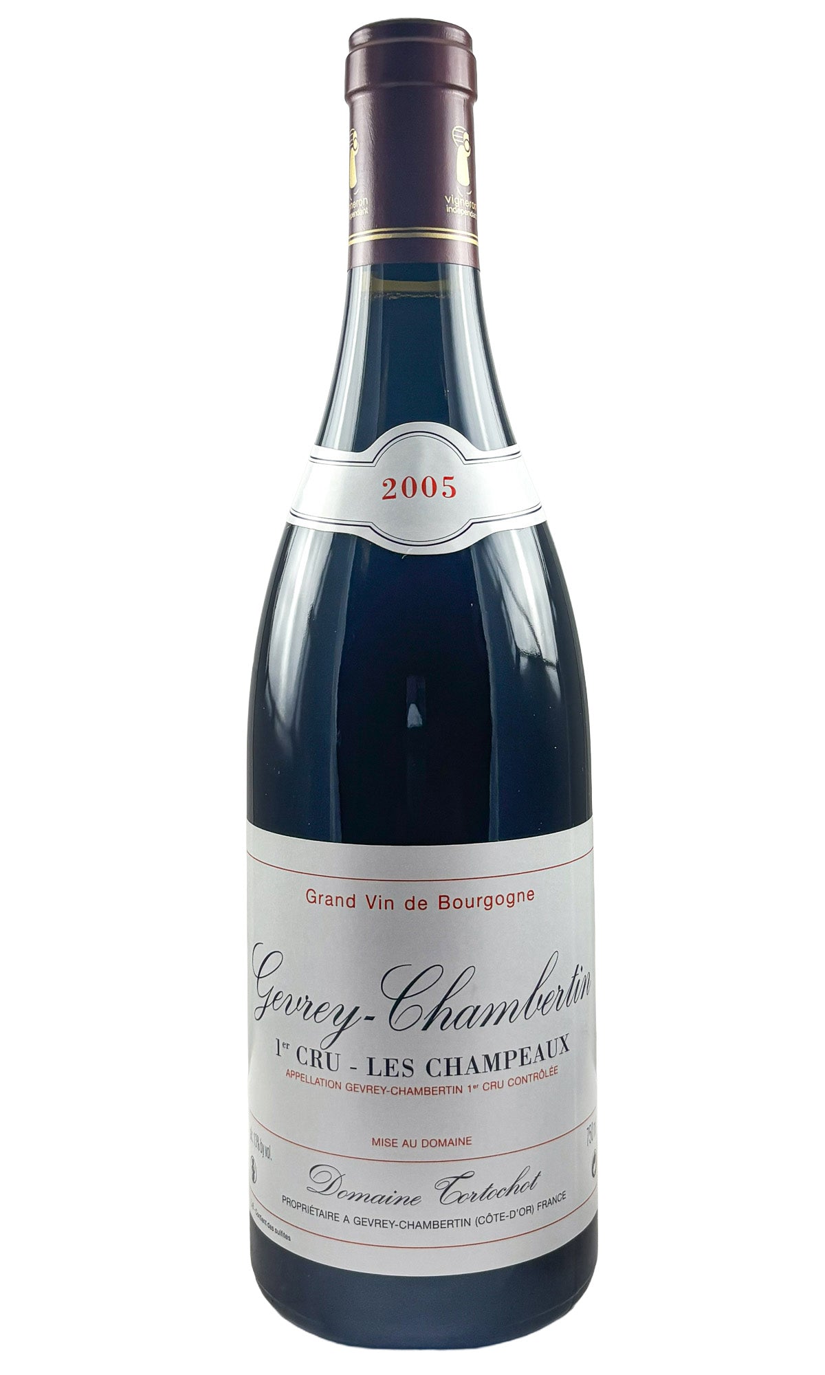 Bottle of Domaine Tortochot, Gevrey-Chambertin Les Champeaux, 2005 - Red Wine - Flatiron Wines & Spirits - New York