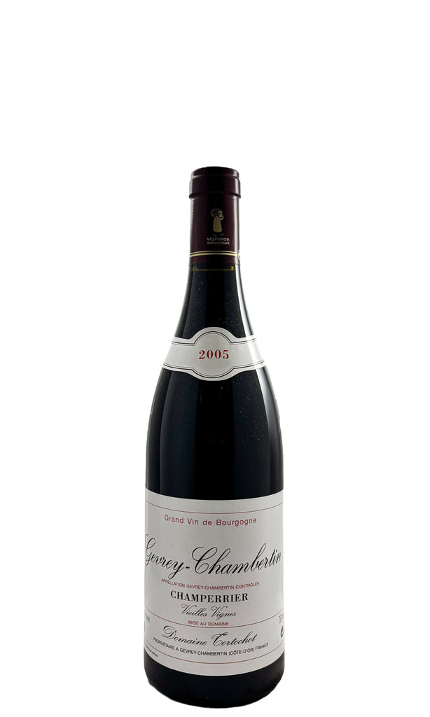 Bottle of Domaine Tortochot, Gevrey-Chambertin Champerrier Vieilles Vignes, 2005 - Red Wine - Flatiron Wines & Spirits - New York