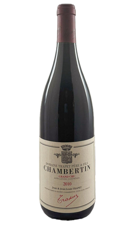 Bottle of Domaine Trapet Pere et Fils, Chambertin Grand Cru, 2010 [NET] - Red Wine - Flatiron Wines & Spirits - New York