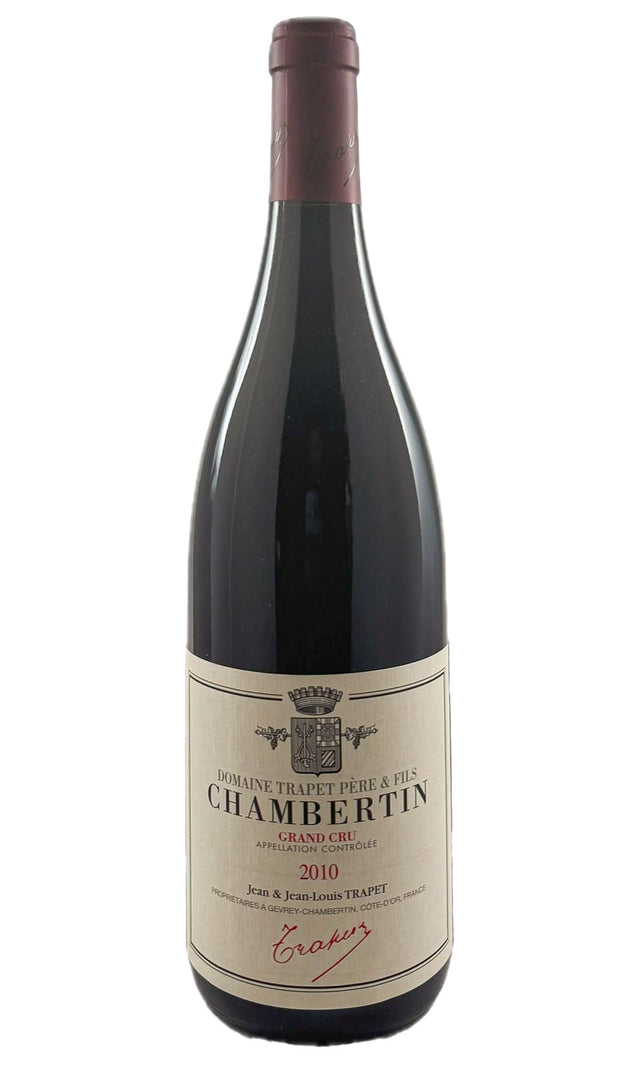 Bottle of Domaine Trapet Pere et Fils, Chambertin Grand Cru, 2010 [NET] - Red Wine - Flatiron Wines & Spirits - New York