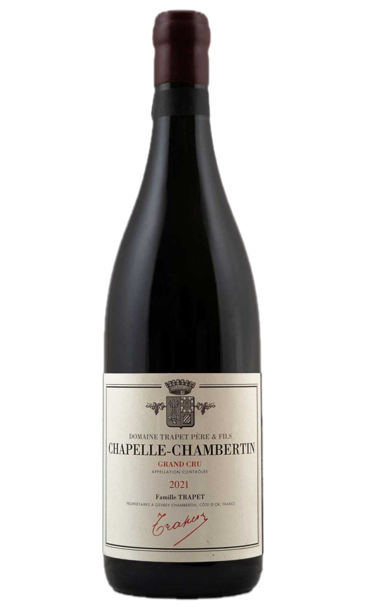 Bottle of Domaine Trapet Pere et Fils, Chapelle-Chambertin Grand Cru, 2021 - Red Wine - Flatiron Wines & Spirits - New York