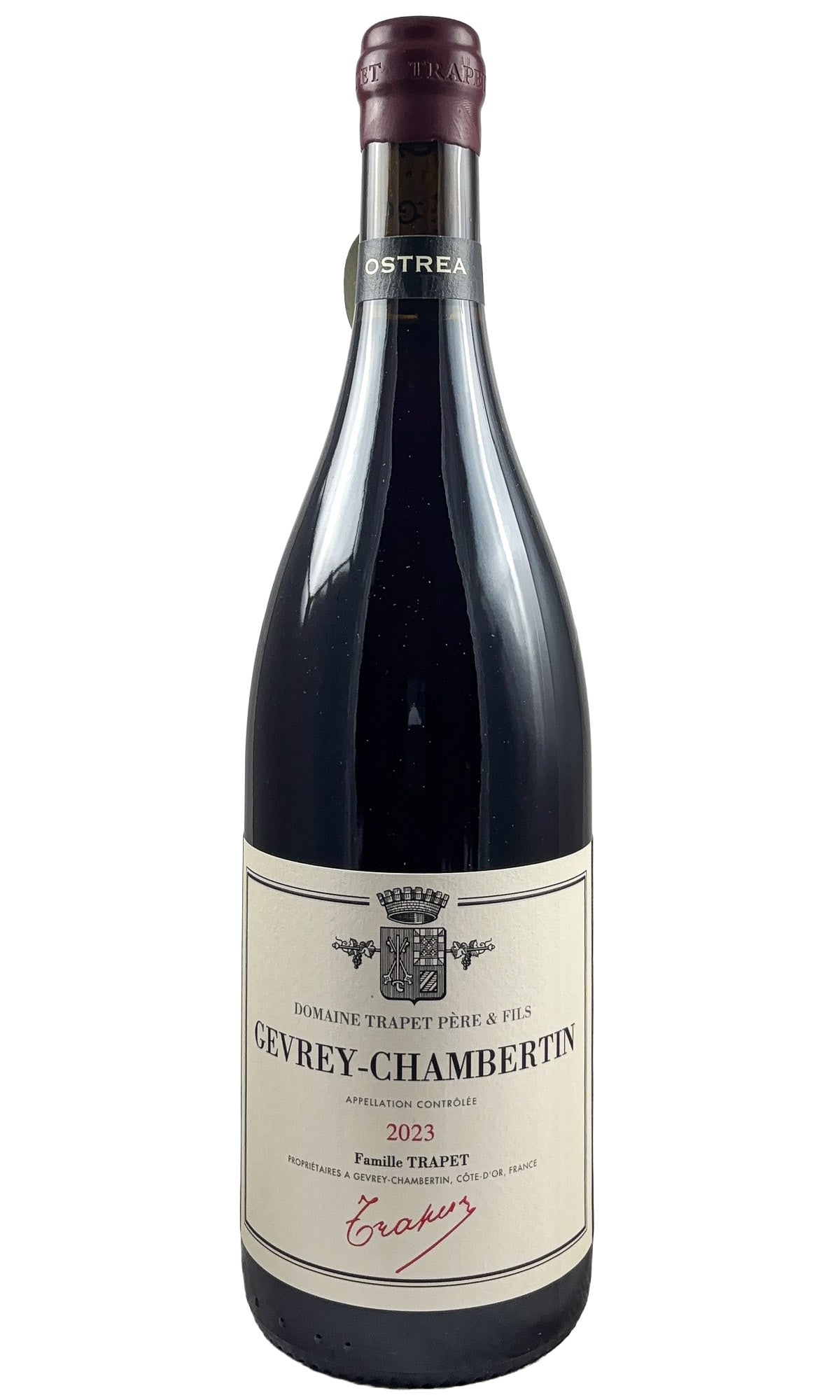 Bottle of Domaine Trapet Pere et Fils, Trapet Pere & Fils Gevrey-Chambertin Ostrea, 2023 - Red Wine - Flatiron Wines & Spirits - New York