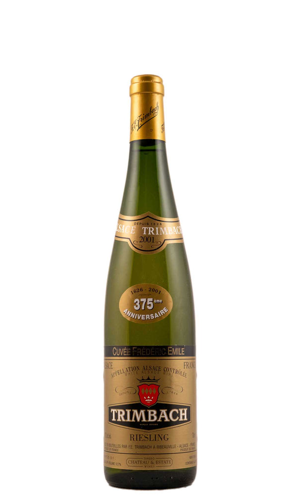 Bottle of Domaine Trimbach, Riesling Cuvee Frederic Emile 375eme Anniversaire, 2001 - White Wine - Flatiron Wines & Spirits - New York