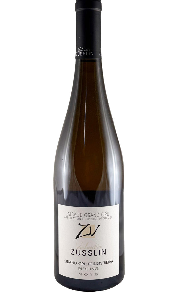 Bottle of Domaine Valentin Zusslin, Riesling Grand Cru Pfingstberg, 2018 - White Wine - Flatiron Wines & Spirits - New York