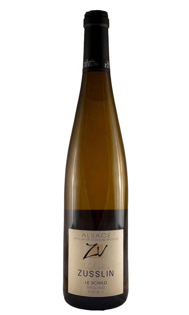 Bottle of Domaine Valentin Zusslin, Riesling Le Schild, 2021 - White Wine - Flatiron Wines & Spirits - New York