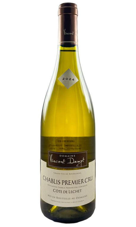Bottle of Domaine Vincent Dampt, Chablis 1er Cru Cote de Lechet, 2024 - White Wine - Flatiron Wines & Spirits - New York