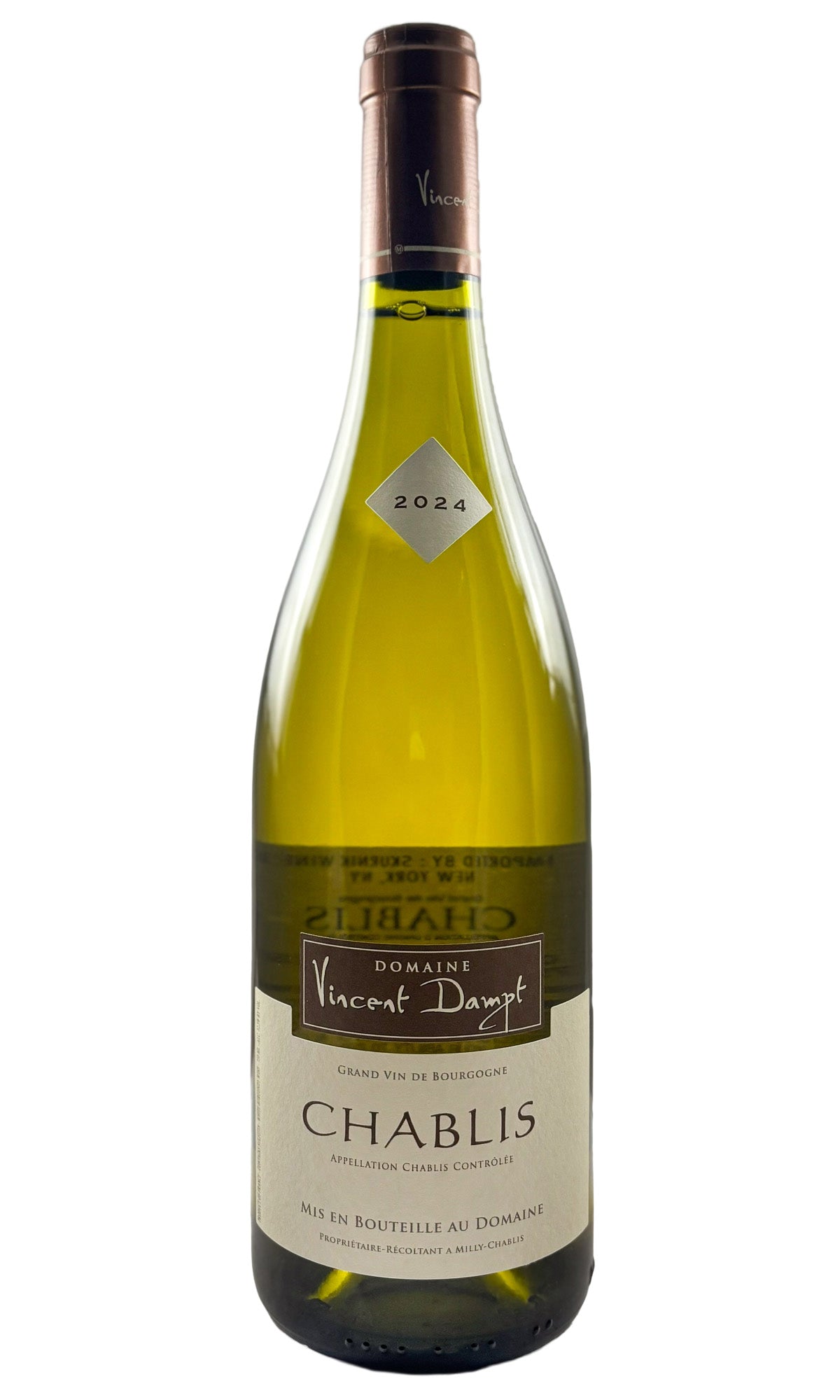 Bottle of Domaine Vincent Dampt, Chablis, 2024 - White Wine - Flatiron Wines & Spirits - New York