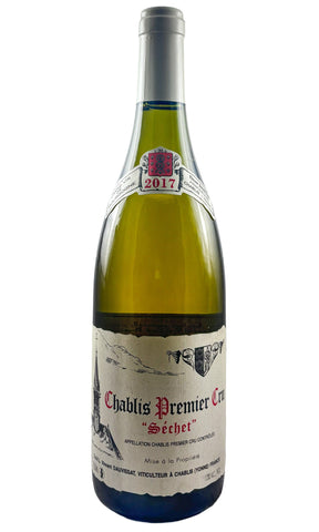 Bottle of Domaine Vincent Dauvissat, Chablis 1er Cru Sechet, 2017 - White Wine - Flatiron Wines & Spirits - New York