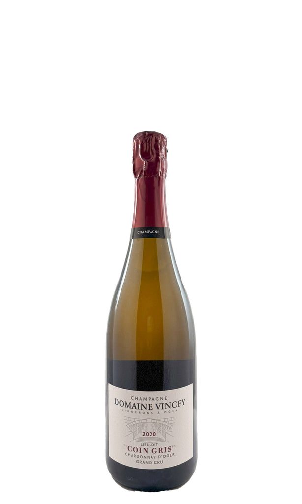 Bottle of Domaine Vincey, Champagne, Coin Gris Chardonnay d'Oger Blanc de Blancs Grand Cru Brut Nature, 2020 - Sparkling Wine - Flatiron Wines & Spirits - New York