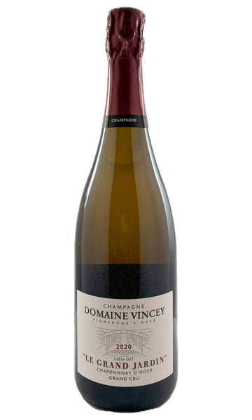 ヴァンシー　DOMAINE VINCEY LE GRAND JARDIN 20 Domaine Vincey, Champagne Le Grand Jardin Chardonnay d'Oger Blanc