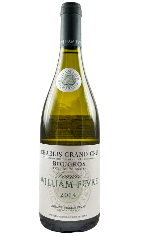 Bottle of Domaine William Fevre, Chablis Grand Cru Cote Bouguerots' Bougros, 2014 - White Wine - Flatiron Wines & Spirits - New York