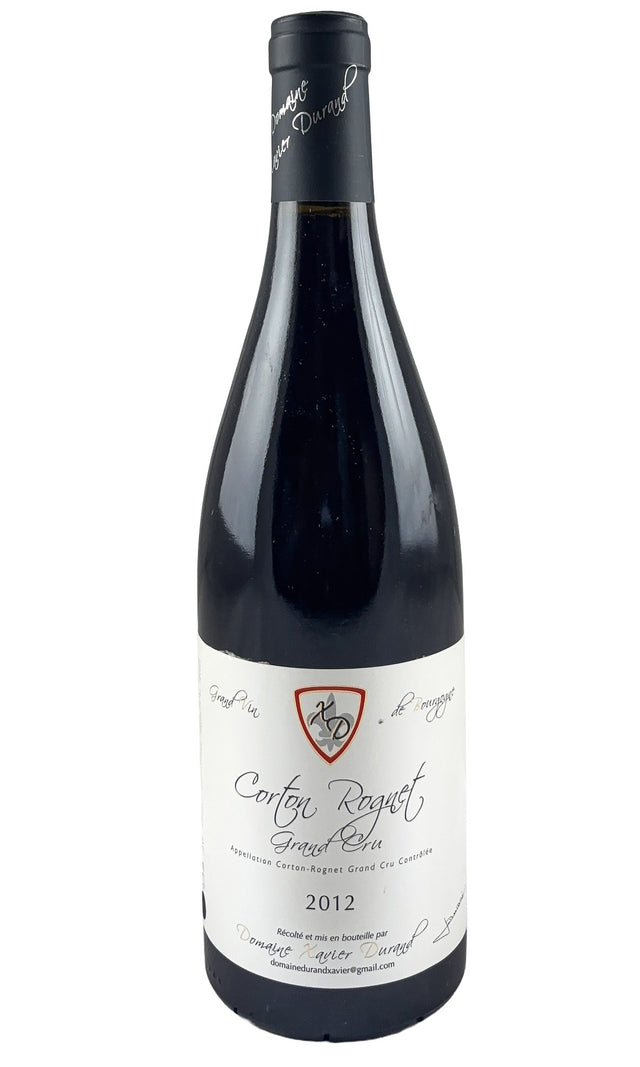 Bottle of Domaine Xavier Durand, Corton Rognet Grand Cru, 2012 - Red Wine - Flatiron Wines & Spirits - New York
