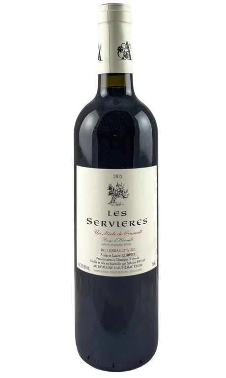 Bottle of Domaine d'Aupilhac, IGP Vin de Pays Les Servieres, 2012 - Red Wine - Flatiron Wines & Spirits - New York