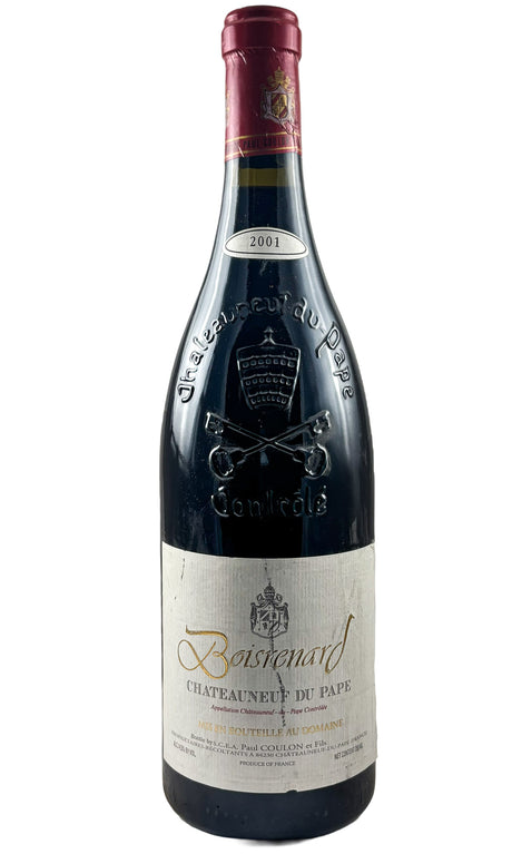 Bottle of Domaine de Beaurenard, Chateauneuf du Pape Boisrenard, 2001 - Red Wine - Flatiron Wines & Spirits - New York