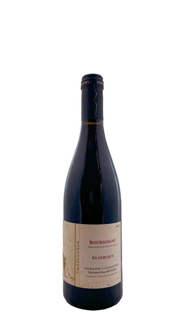 Bottle of Domaine de Cassiopee, Bourgogne Rouge En Gerlieus, 2022 - Red Wine - Flatiron Wines & Spirits - New York