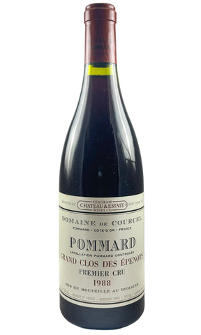 Bottle of Domaine de Courcel, Pommard Grand Clos des Epenots, 1988 - Red Wine - Flatiron Wines & Spirits - New York